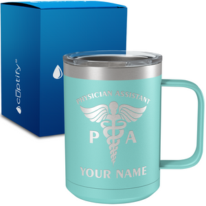 PA Physicians Assistant 15oz Stainless Steel Mug