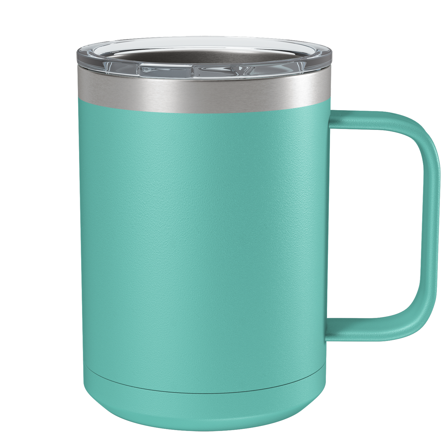 Custom 15oz Sea Foam Stainless Steel Coffee Mug