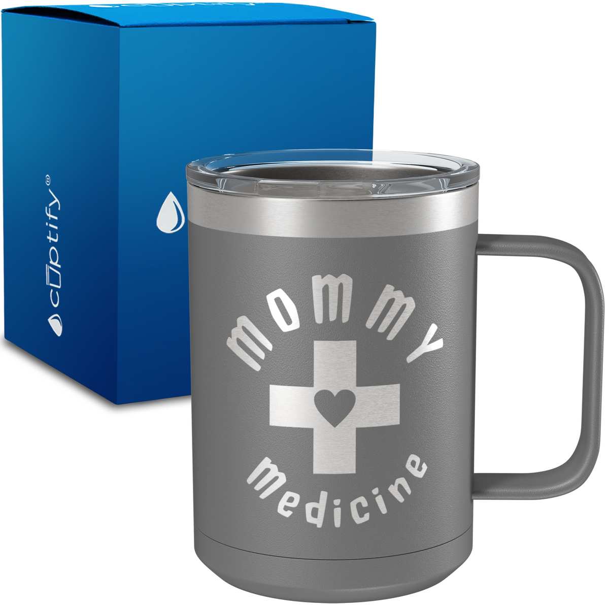Mommy Medicine 15oz Stainless Steel Mug