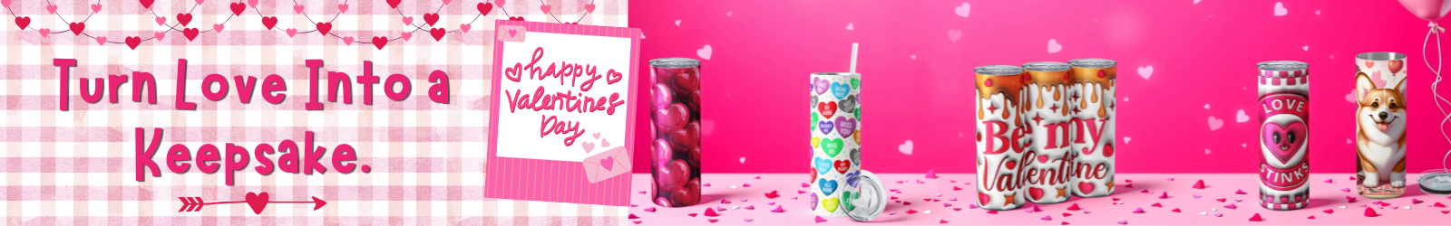Valentines Day Tumblers