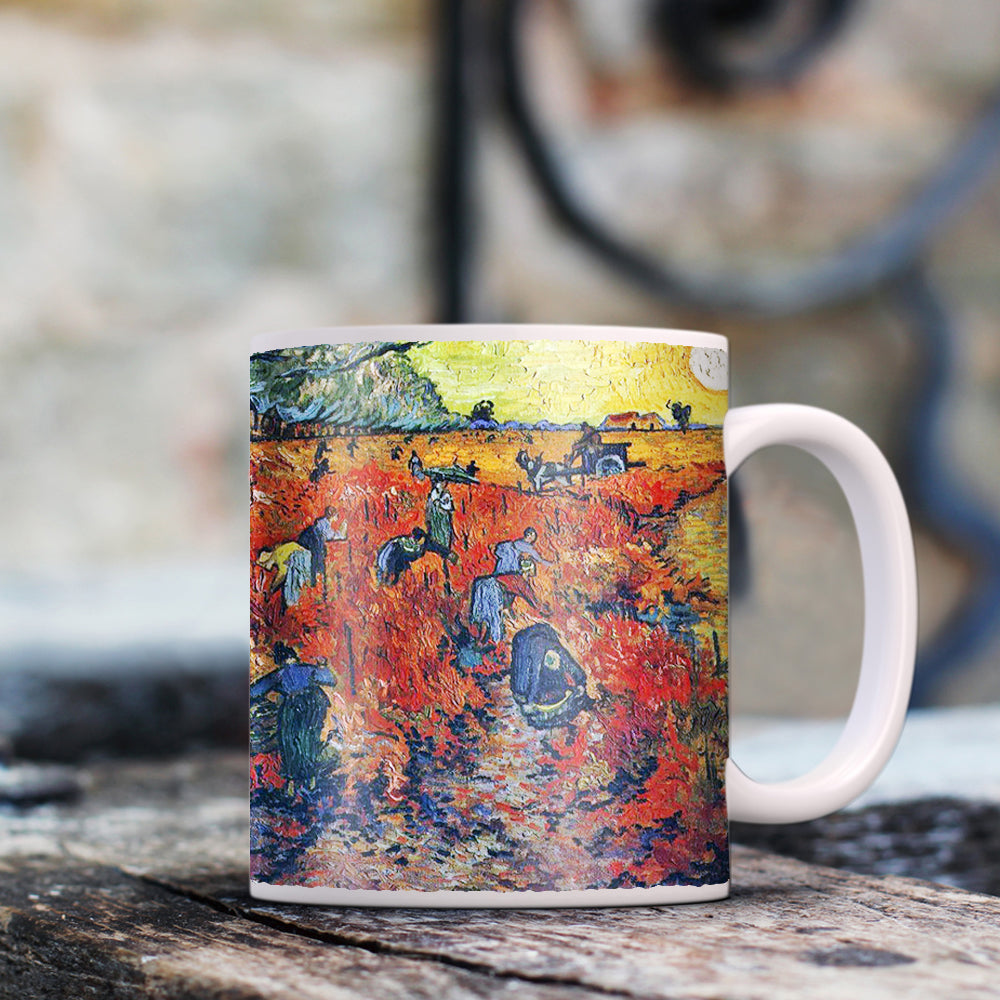 Van Gogh The Red Vineyard 11oz Ceramic Coffee Mug