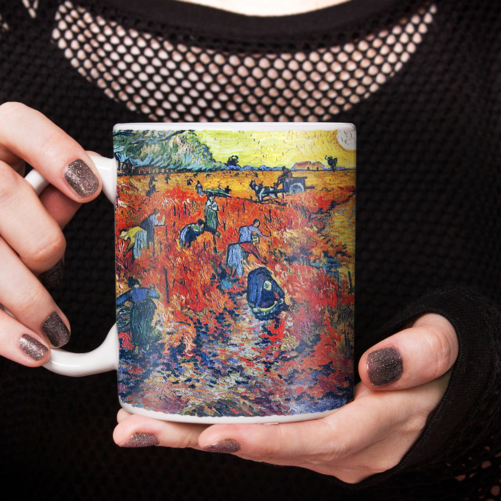 Van Gogh The Red Vineyard 11oz Ceramic Coffee Mug