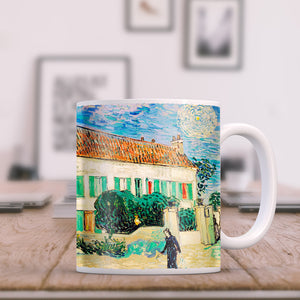 Van Gogh White House at Night 11oz Ceramic Coffee Mug
