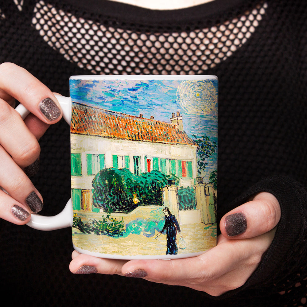 Van Gogh White House at Night 11oz Ceramic Coffee Mug