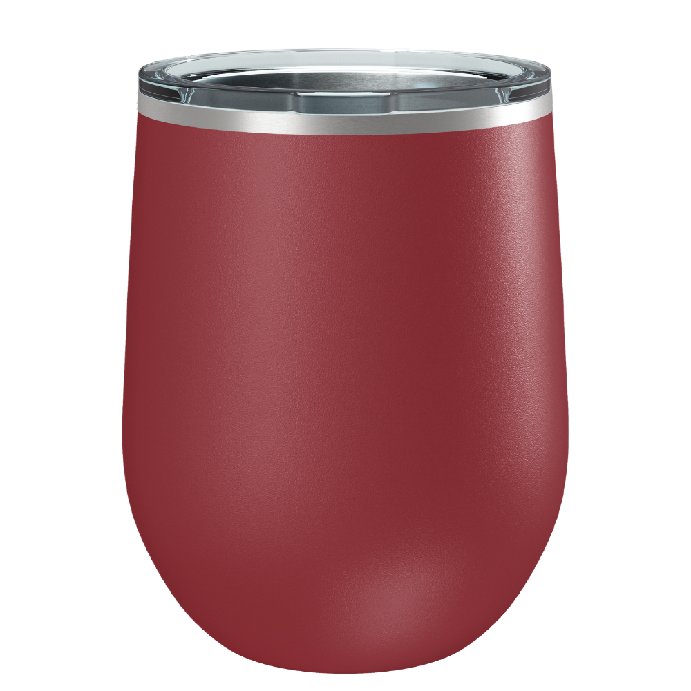 Personalized 12oz Stainless Steel Wine Tumbler
