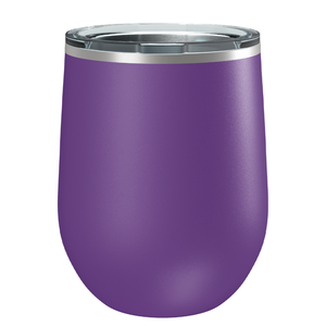 Personalized 12oz Stainless Steel Wine Tumbler