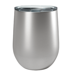 Personalized 12oz Stainless Steel Wine Tumbler