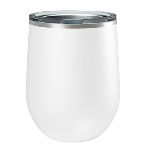 Personalized 12oz Stainless Steel Wine Tumbler