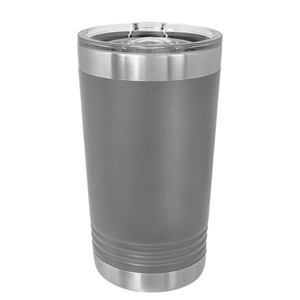 Personalized 16oz Stainless Steel Pint Tumbler