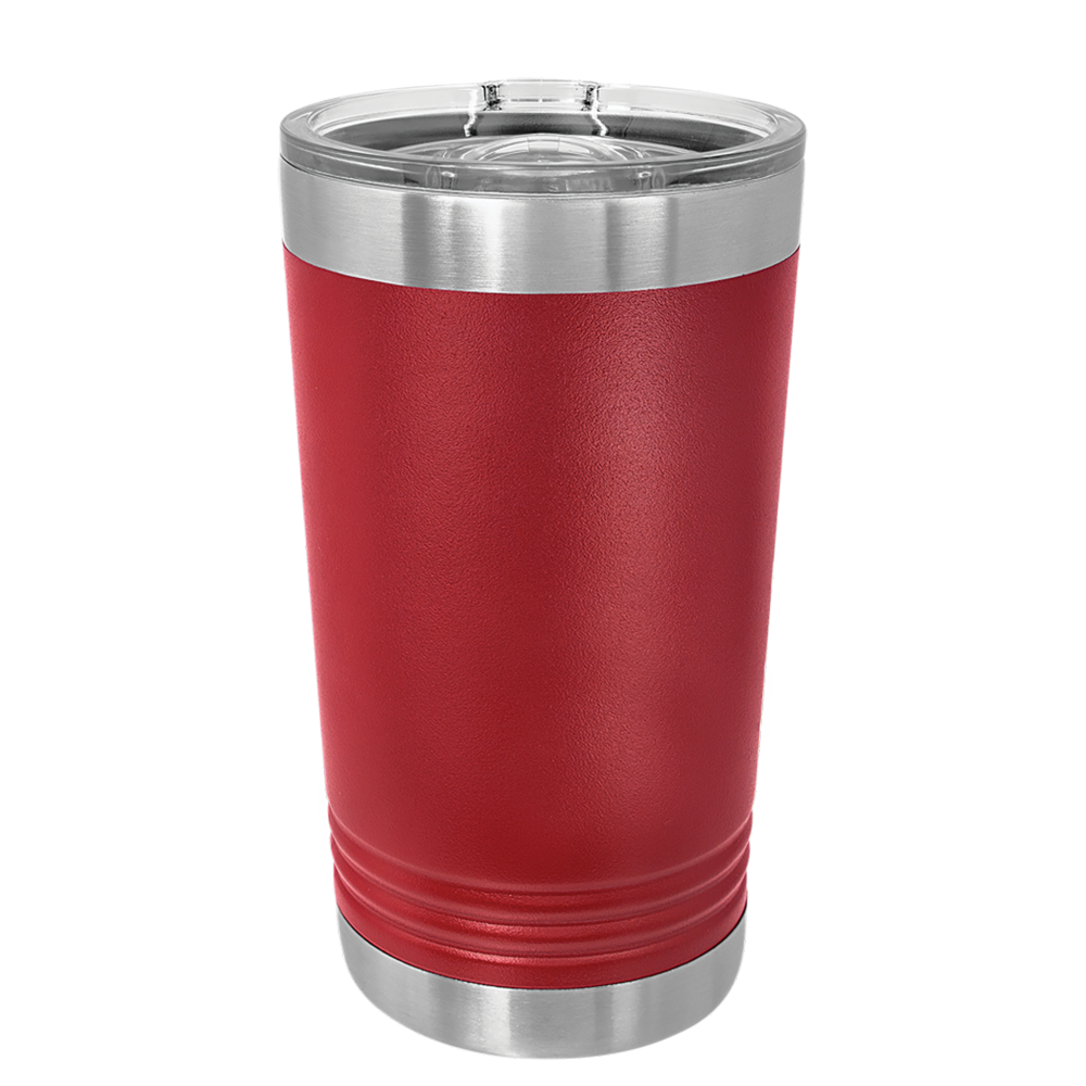 Personalized 16oz Stainless Steel Pint Tumbler