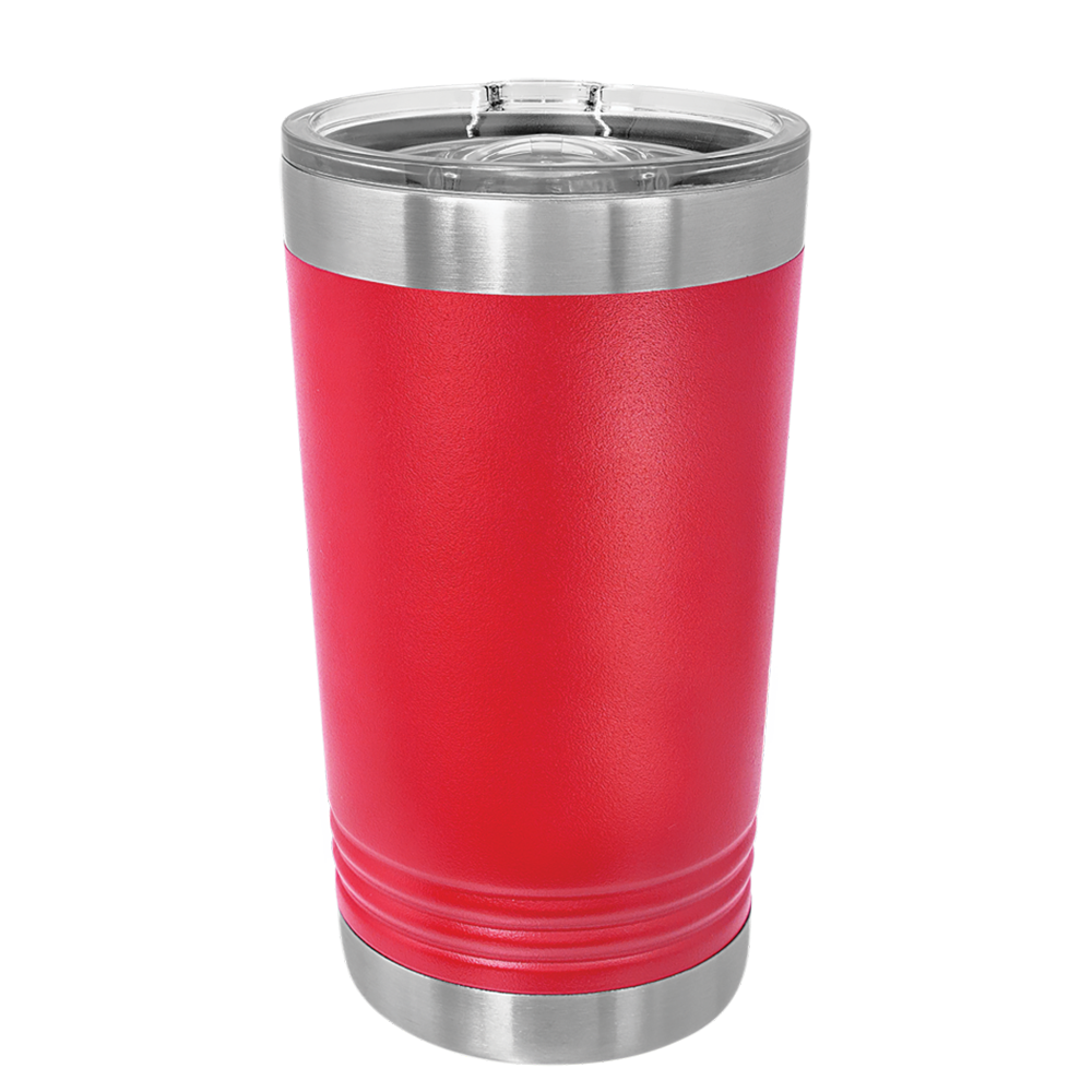 Personalized 16oz Stainless Steel Pint Tumbler