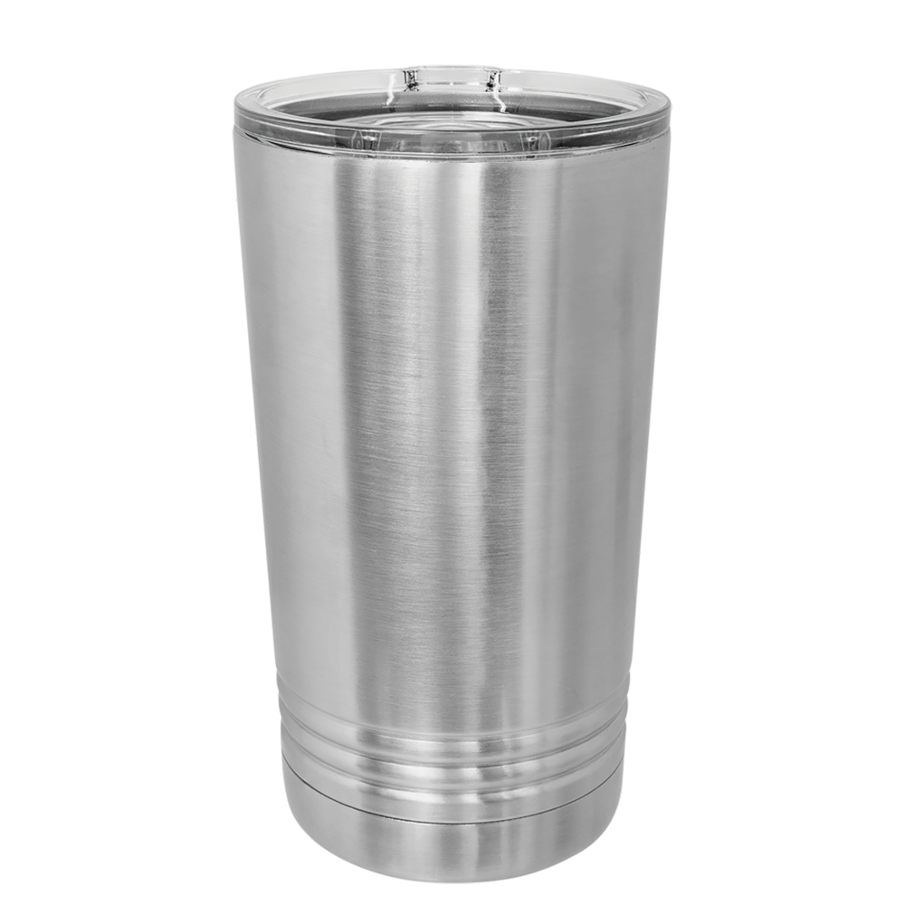 Personalized 16oz Stainless Steel Pint Tumbler
