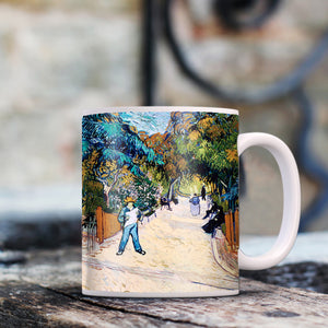 Van Gogh Entrance to the Public Gardens in Arles 11oz Ceramic Coffee Mug