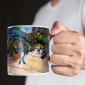 Van Gogh Entrance to the Public Gardens in Arles 11oz Ceramic Coffee Mug