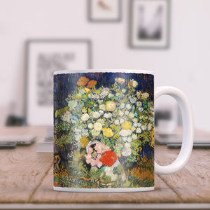 Van Gogh Bouquet of flowers in a vase 11oz Ceramic Coffee Mug