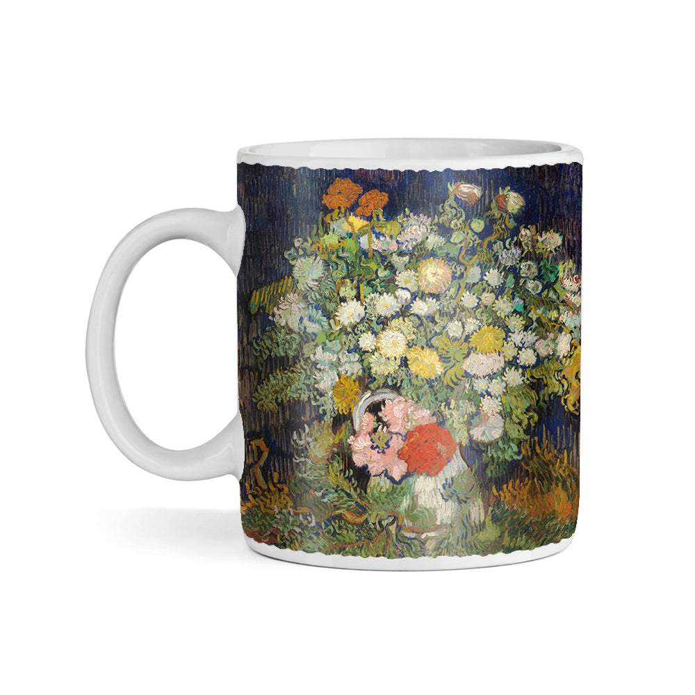 Van Gogh Bouquet of flowers in a vase 11oz Ceramic Coffee Mug