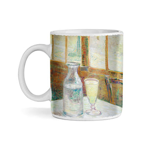 Van Gogh Cafe table with absinthe 11oz Ceramic Coffee Mug