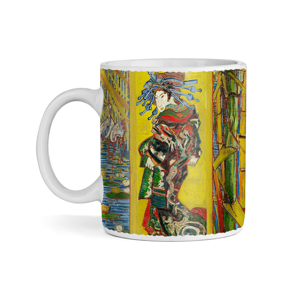 Van Gogh Courtesan after Eisen 11oz Ceramic Coffee Mug
