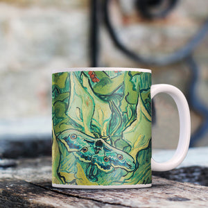 Van Gogh Emperor moth 11oz Ceramic Coffee Mug