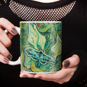 Van Gogh Emperor moth 11oz Ceramic Coffee Mug