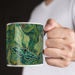 Van Gogh Emperor moth 11oz Ceramic Coffee Mug