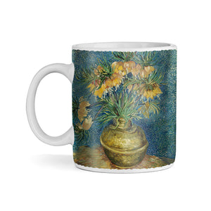 Van Gogh Fritillaries in a Copper Vase 1887 11oz Ceramic Coffee Mug