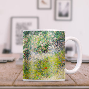 Van Gogh Grass and butterflies 11oz Ceramic Coffee Mug