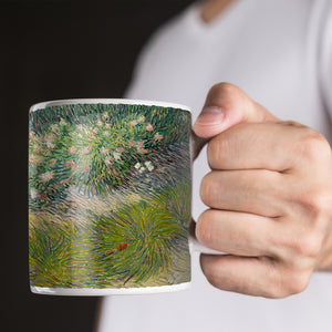 Van Gogh Grass and butterflies 11oz Ceramic Coffee Mug