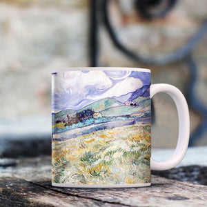 Van Gogh Landscape from Saint Remy 11oz Ceramic Coffee Mug