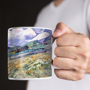 Van Gogh Landscape from Saint Remy 11oz Ceramic Coffee Mug