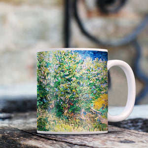 Van Gogh Lilac bush 11oz Ceramic Coffee Mug