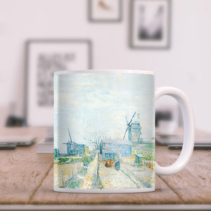 Van Gogh Montmartre, mills and vegetable gardens 11oz Ceramic Coffee Mug