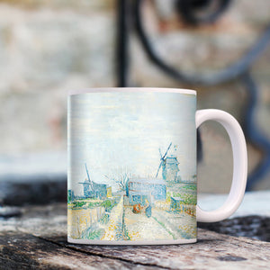 Van Gogh Montmartre, mills and vegetable gardens 11oz Ceramic Coffee Mug