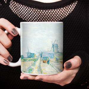 Van Gogh Montmartre, mills and vegetable gardens 11oz Ceramic Coffee Mug