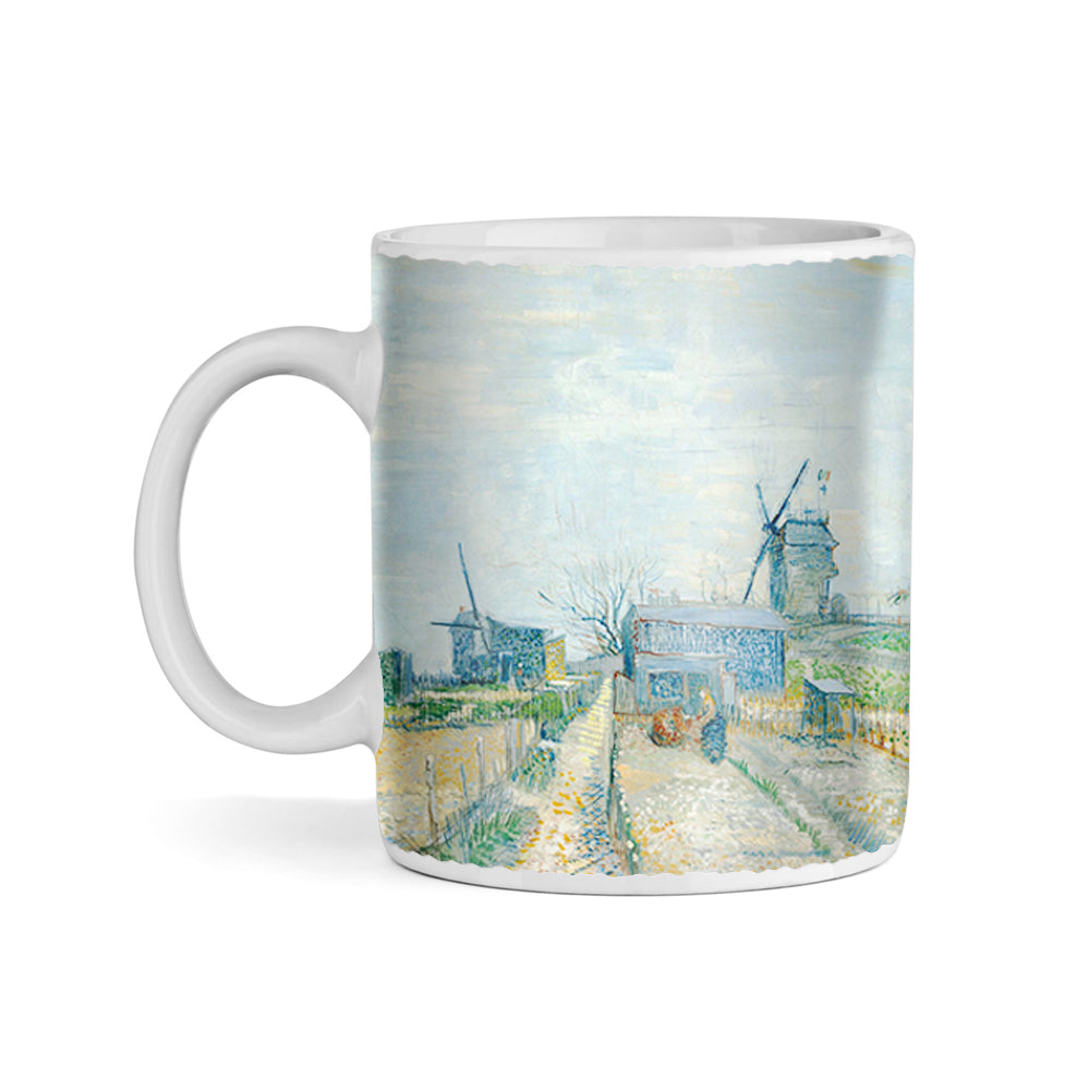 Van Gogh Montmartre, mills and vegetable gardens 11oz Ceramic Coffee Mug