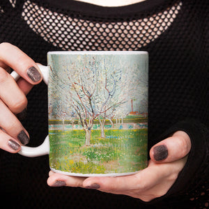 Van Gogh Orchard in Blossom (Plum Trees) 11oz Ceramic Coffee Mug