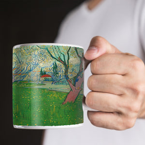 Van Gogh Orchards in blossom, view of Arles 11oz Ceramic Coffee Mug