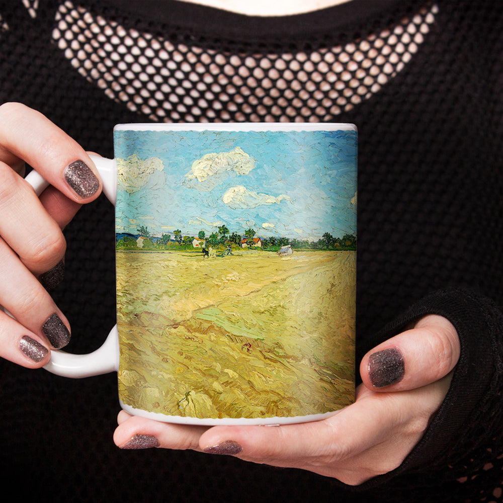 Van Gogh Ploughed fields 11oz Ceramic Coffee Mug