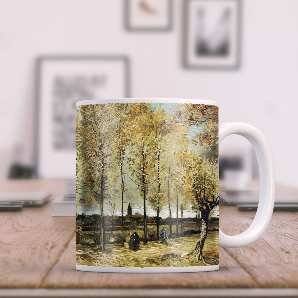 Van Gogh Poplars near Nuenen 11oz Ceramic Coffee Mug