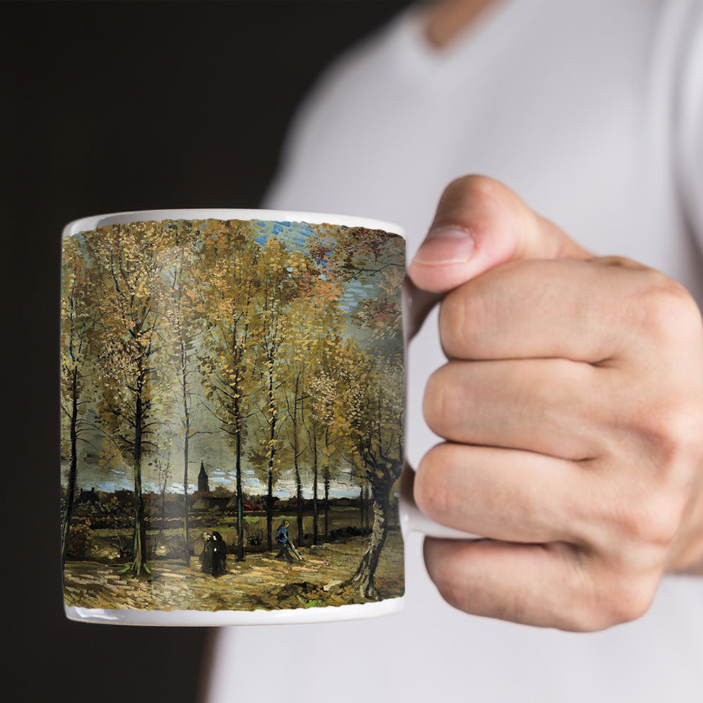 Van Gogh Poplars near Nuenen 11oz Ceramic Coffee Mug