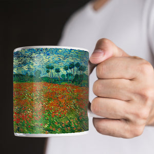 Van Gogh Poppy field 11oz Ceramic Coffee Mug