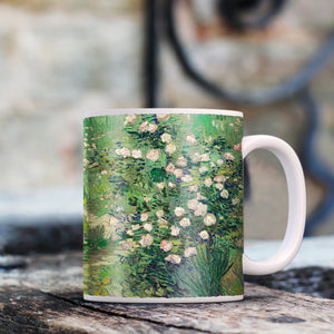 Van Gogh Roses 11oz Ceramic Coffee Mug