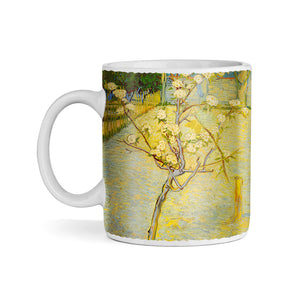 Van Gogh Small pear tree in blossom 11oz Ceramic Coffee Mug