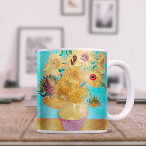 Van Gogh Sunflowers 11oz Ceramic Coffee Mug