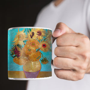 Van Gogh Sunflowers 11oz Ceramic Coffee Mug