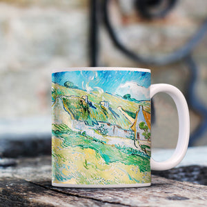 Van Gogh Thatched cottages 11oz Ceramic Coffee Mug