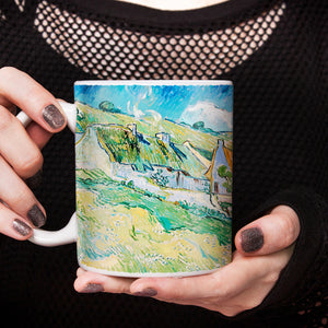 Van Gogh Thatched cottages 11oz Ceramic Coffee Mug
