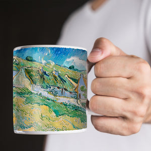 Van Gogh Thatched cottages 11oz Ceramic Coffee Mug