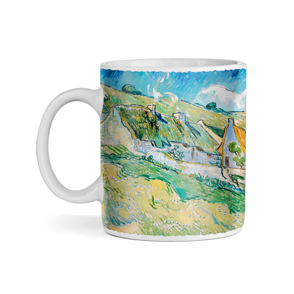 Van Gogh Thatched cottages 11oz Ceramic Coffee Mug