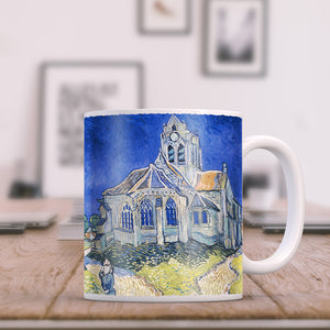 Van Gogh The Church in Auvers 11oz Ceramic Coffee Mug